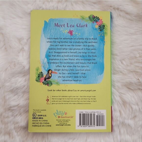 American Girl AG Meet Lea Clark Softcover Book Girl Of Year By Lisa Yee - Picture 6 of 7
